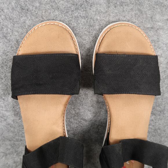 Skechers Bobs Shoes Womens 10 Sandal Casual Comfort Memory Foam Adjustable Strap - Picture 8 of 11